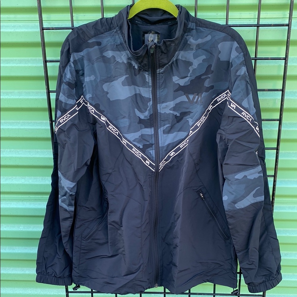 RVCA Camo Windbreaker Jacket